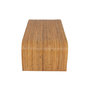 Voir la diapositive 4 : SWEEEK Table basse rectangulaire en rotin naturel. 110cm. bords arrondis. L 110 x P 60 x H 40cm