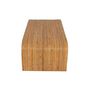 Voir la diapositive 4 : SWEEEK Table basse rectangulaire en rotin naturel. 110cm. bords arrondis. L 110 x P 60 x H 40cm