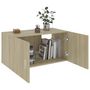 Voir la diapositive 5 : VIDAXL Armoire murale Chene sonoma 80x39x40 cm Bois d'ingenierie