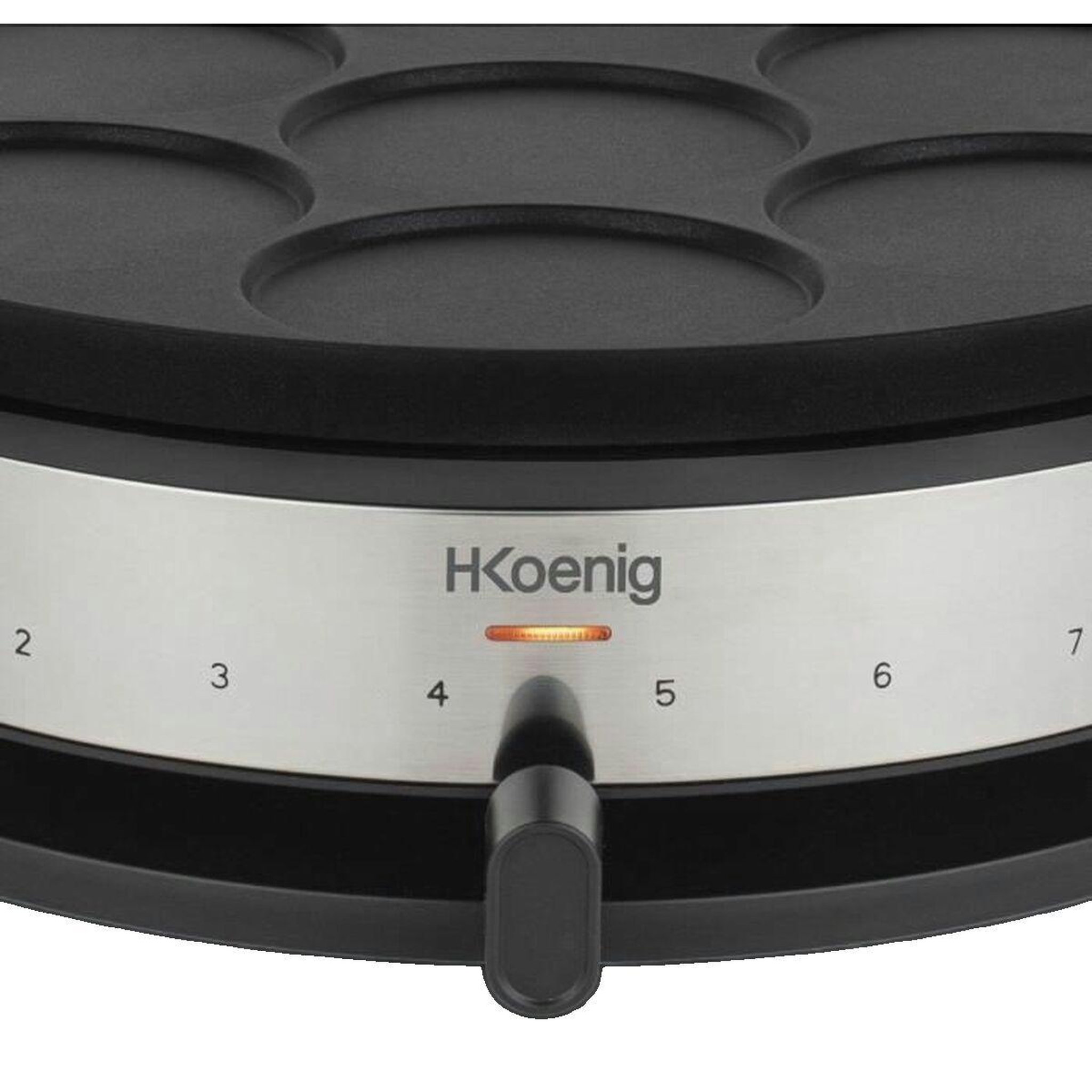 Voir la diapositive 2 : HKOENIG Crépière électrique Hkoenig KREP56 acier inoxydable