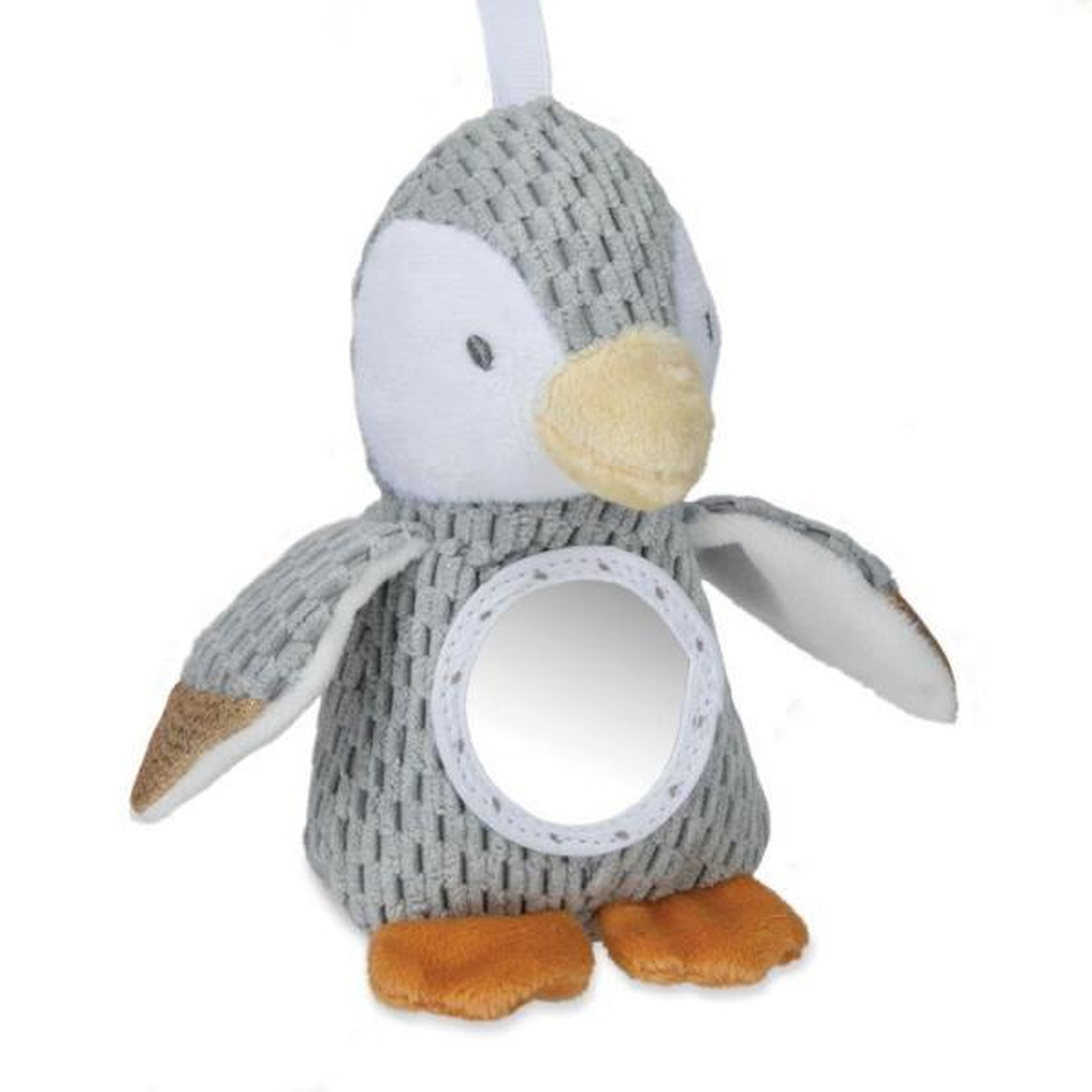 Voir la diapositive 3 : NUBY Coussin intéractif moelleux - NUBY - Tummy Time - Gris / Blanc