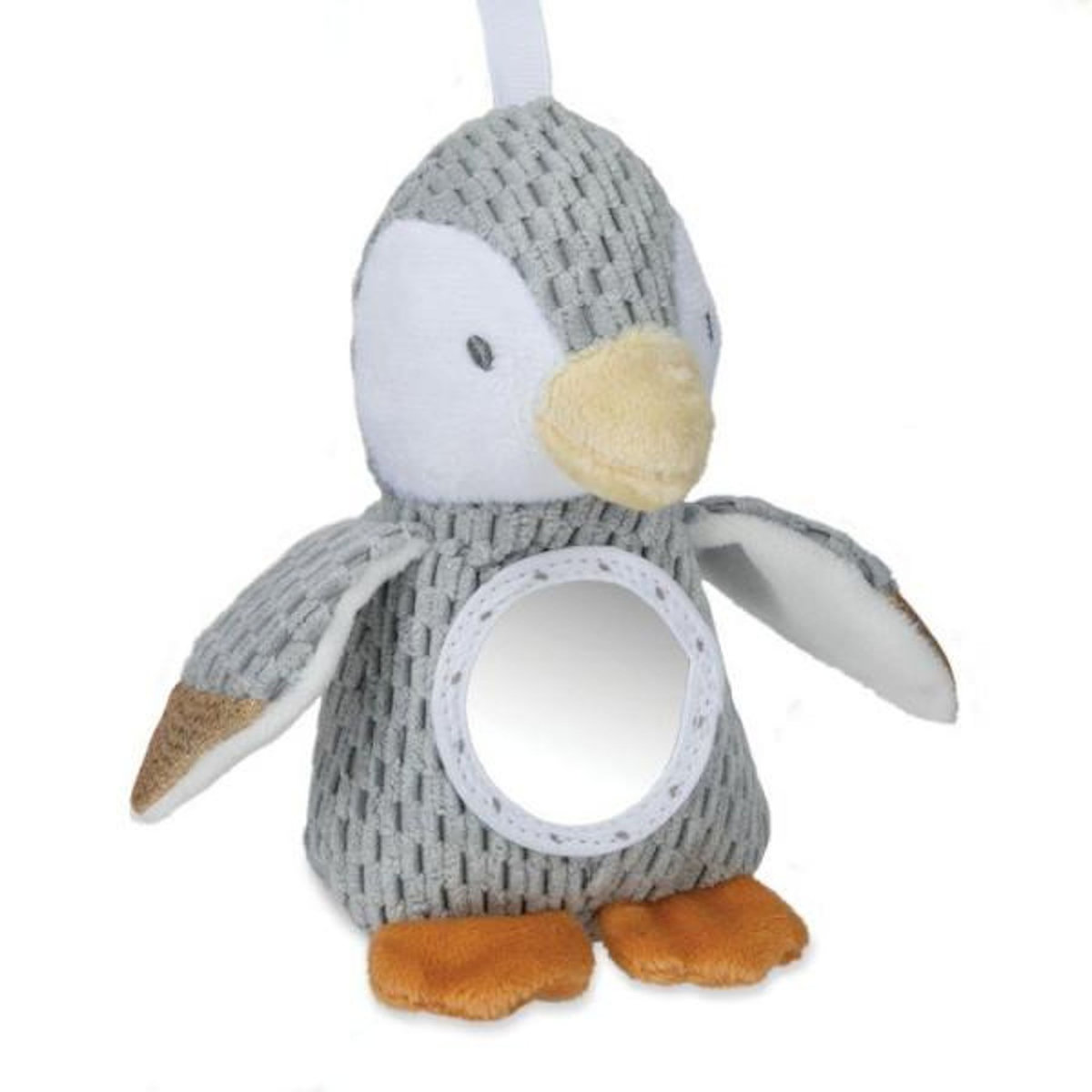 NUBY Coussin intéractif moelleux - NUBY - Tummy Time - Gris / Blanc