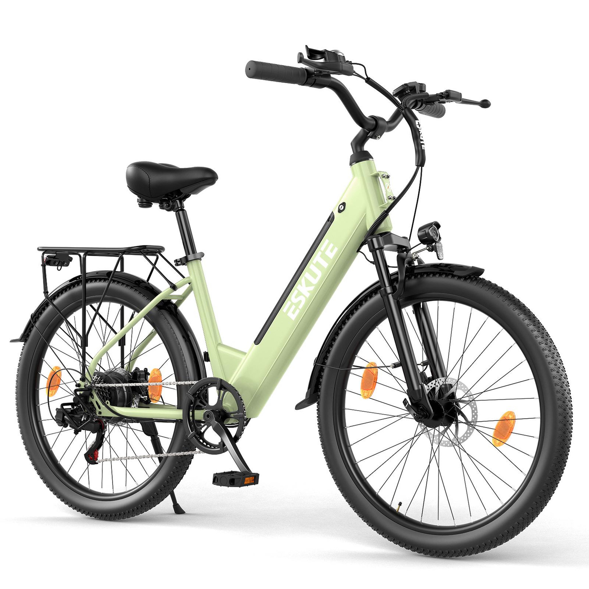 Voir la diapositive 1 : ESKUTE Vélo électrique Eskute C100 Plus