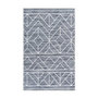 Voir la diapositive 1 : Paris Prix Tapis Tissé Imprimé à Poils Plats  Maya II  Anthracite