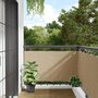 Voir la diapositive 1 : VIDAXL Ecran de balcon Beige 75x500 cm Tissu Oxford