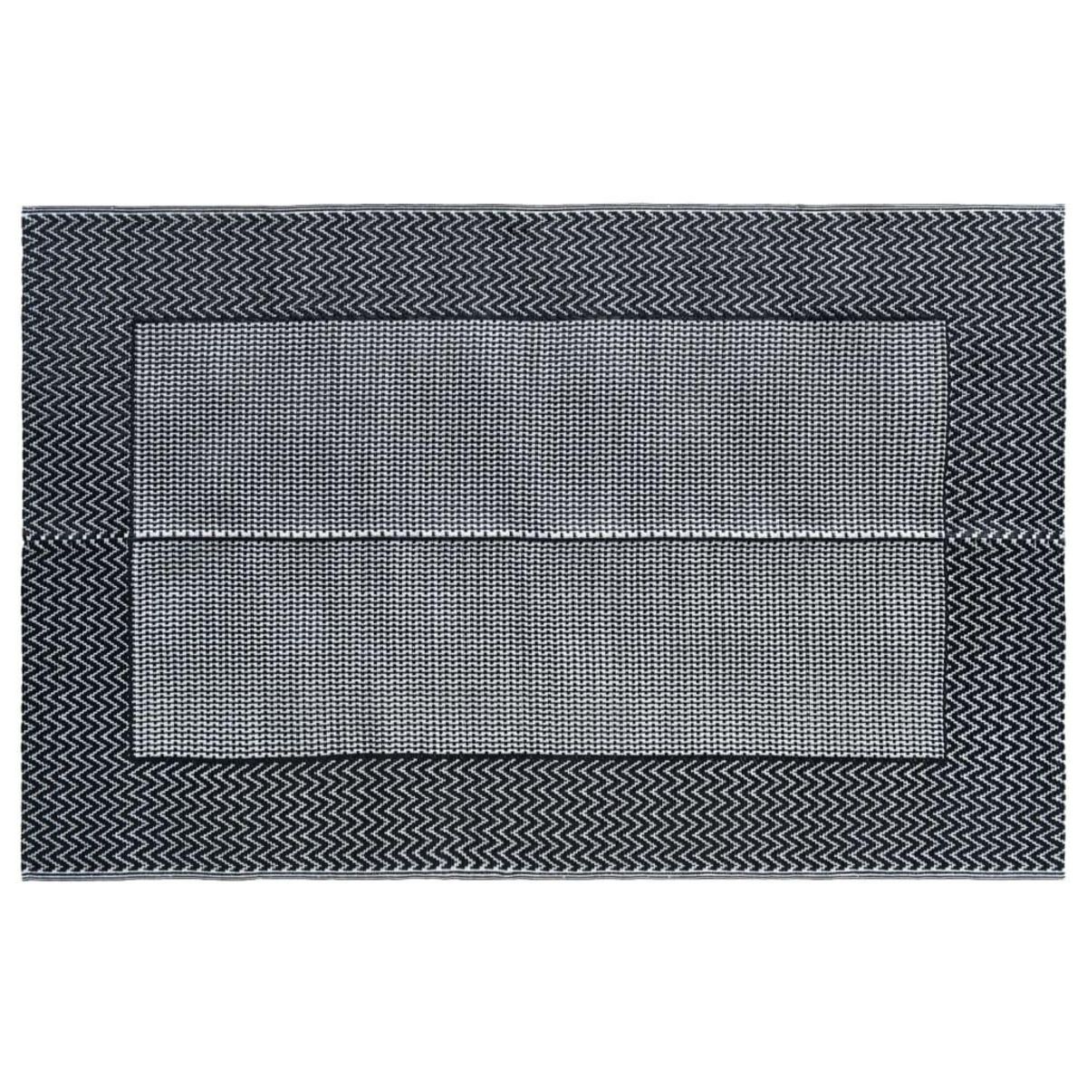 VIDAXL Tapis d'exterieur ARAKIL Gris 120x180 cm PP