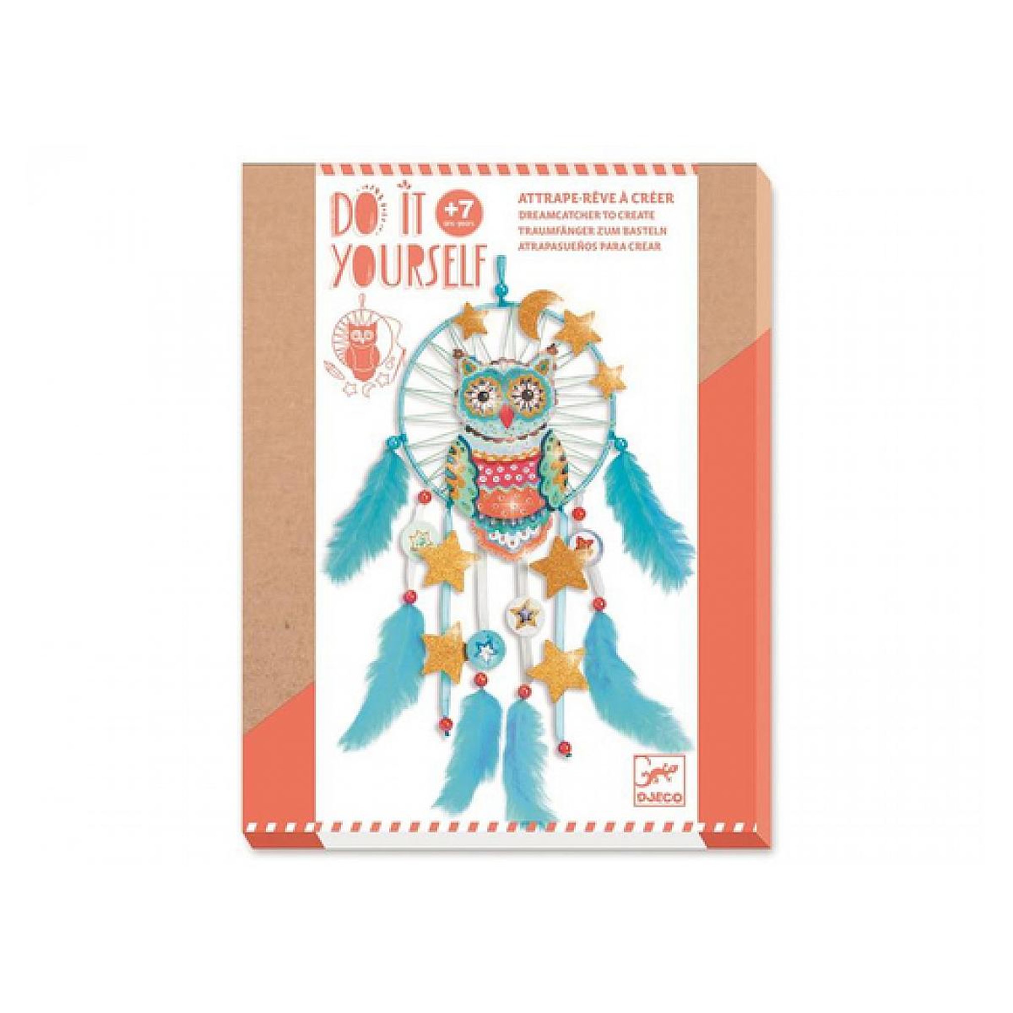 Djeco ATTRAPE-REVE DIY - Golden chouette