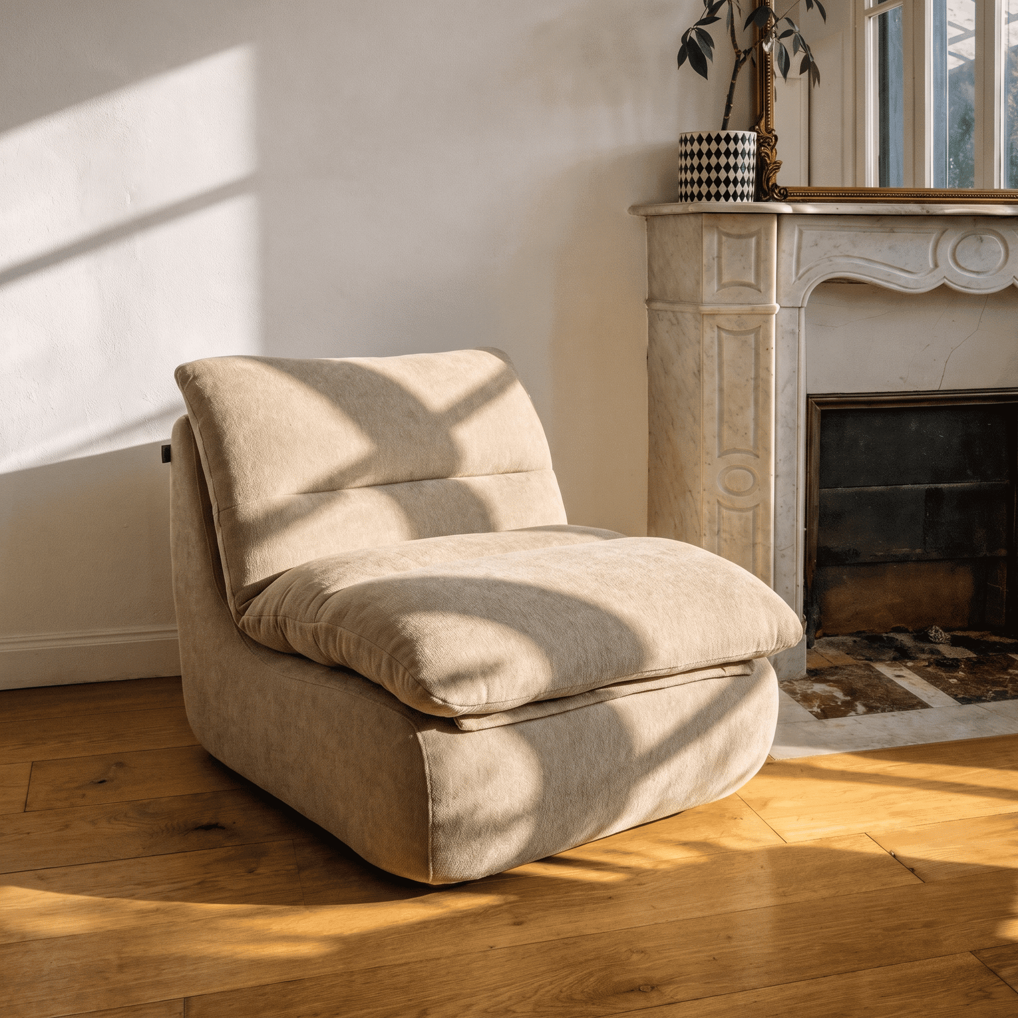 Voir la diapositive 2 : COCO LIVING Coco Living Fauteuil Nuvia