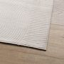 Voir la diapositive 4 : VIDAXL Tapis IZA poils courts style scandinave creme 100x200 cm