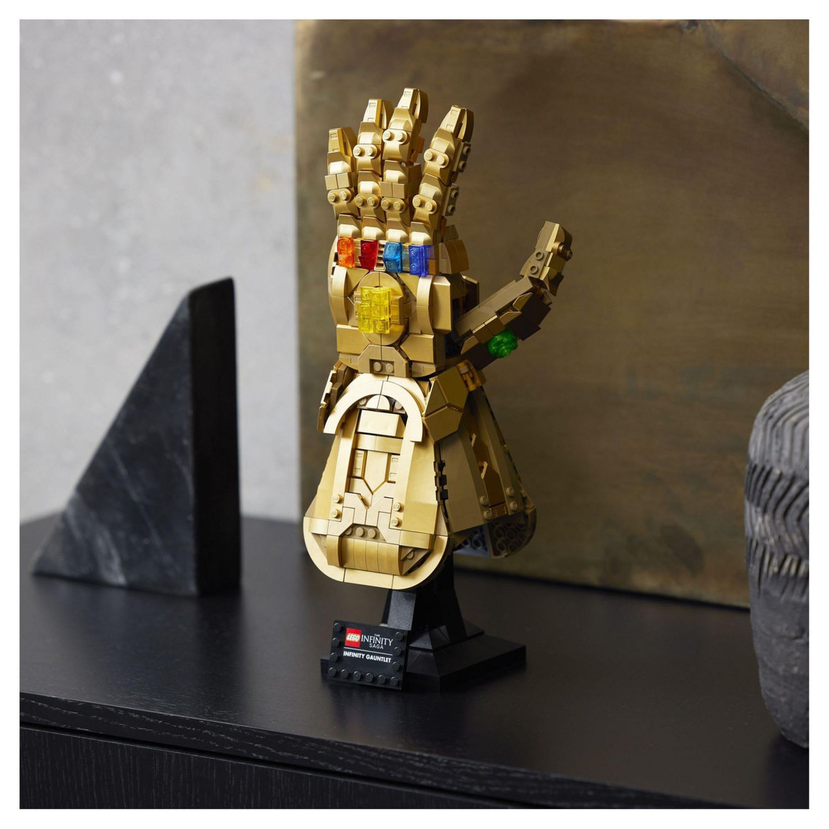 LEGO Marvel 76191 - Le Gant de l&rsquo;infini, Thanos, pour Adultes