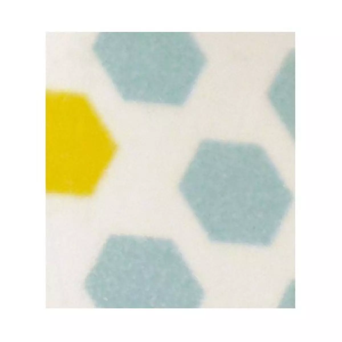 Graine créative 10 masking tapes avec motifs bleus et jaunes 10 m x 15 mm