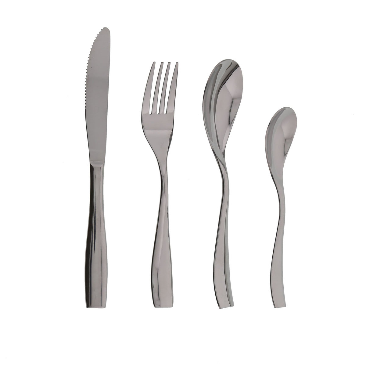 Ménagère inox 24 pièces KOBE 