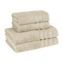 Voir la diapositive 2 : Sensei Maison Ensemble de bain 4 pièces 600 g/m² SENSILK