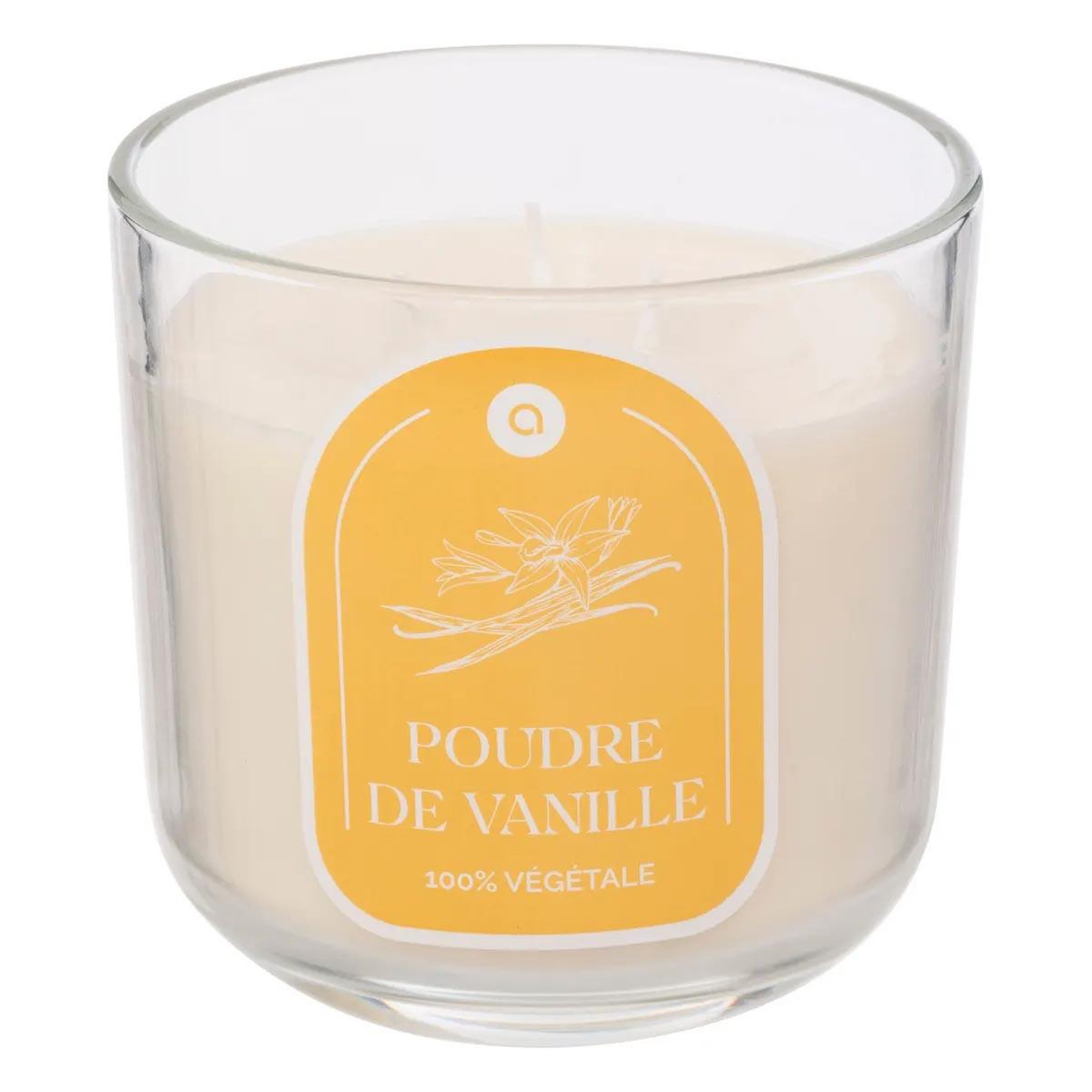 ATMOSPHERA Bougie parfumée en verre  floa  610g vanille