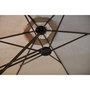 Voir la diapositive 4 : CONCEPT USINE Parasol gris droit rond 2,94 x 2,94 m ALCUDIA