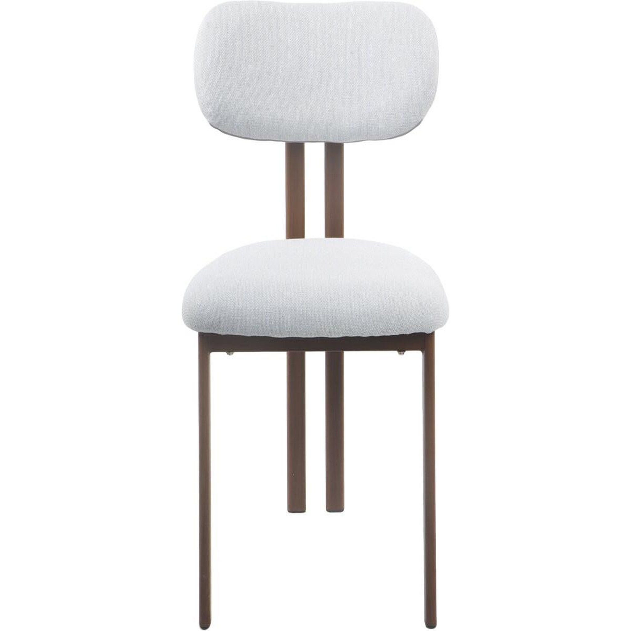 Voir la diapositive 4 : Habitat et Jardin Lot de 2 chaises de salle à manger imitation bois  veralia  - gris clair