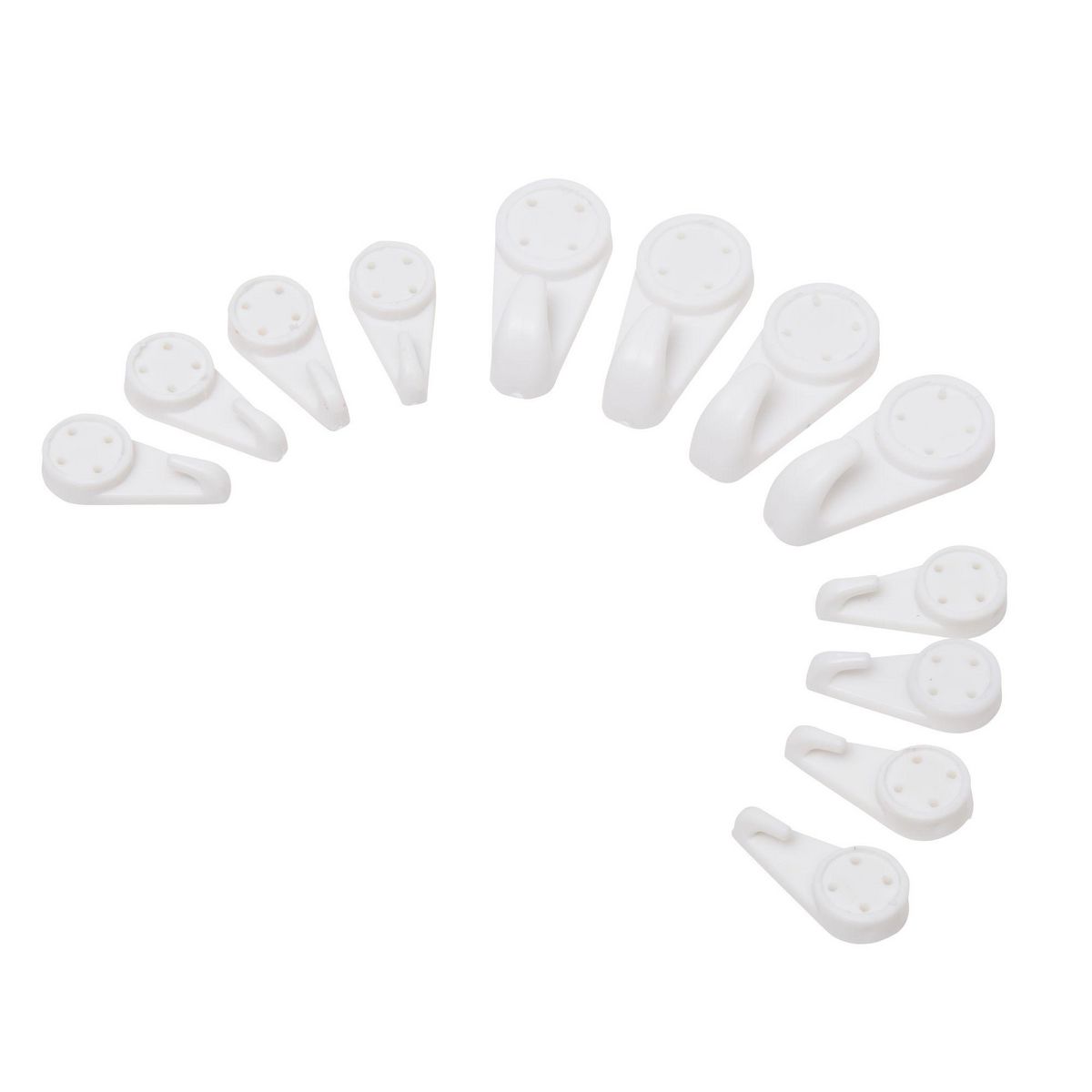 FX TOOLS Set 12 crochets avec 4 clous