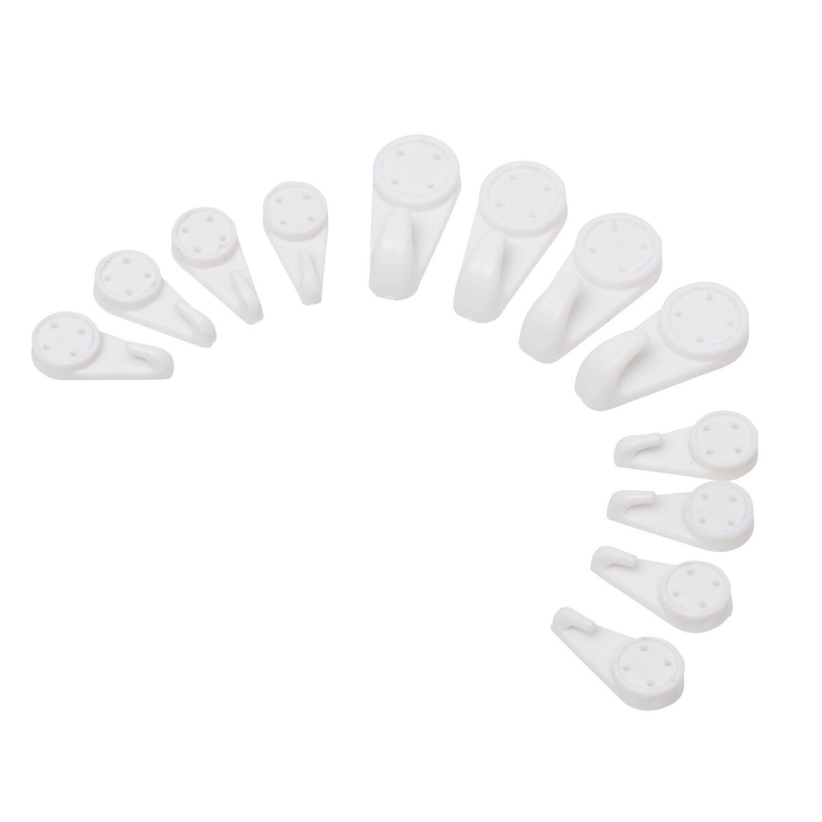 FX TOOLS Set 12 crochets avec 4 clous