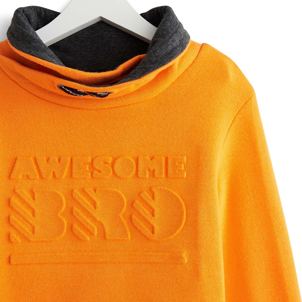 IN EXTENSO Sweat col snood garçon