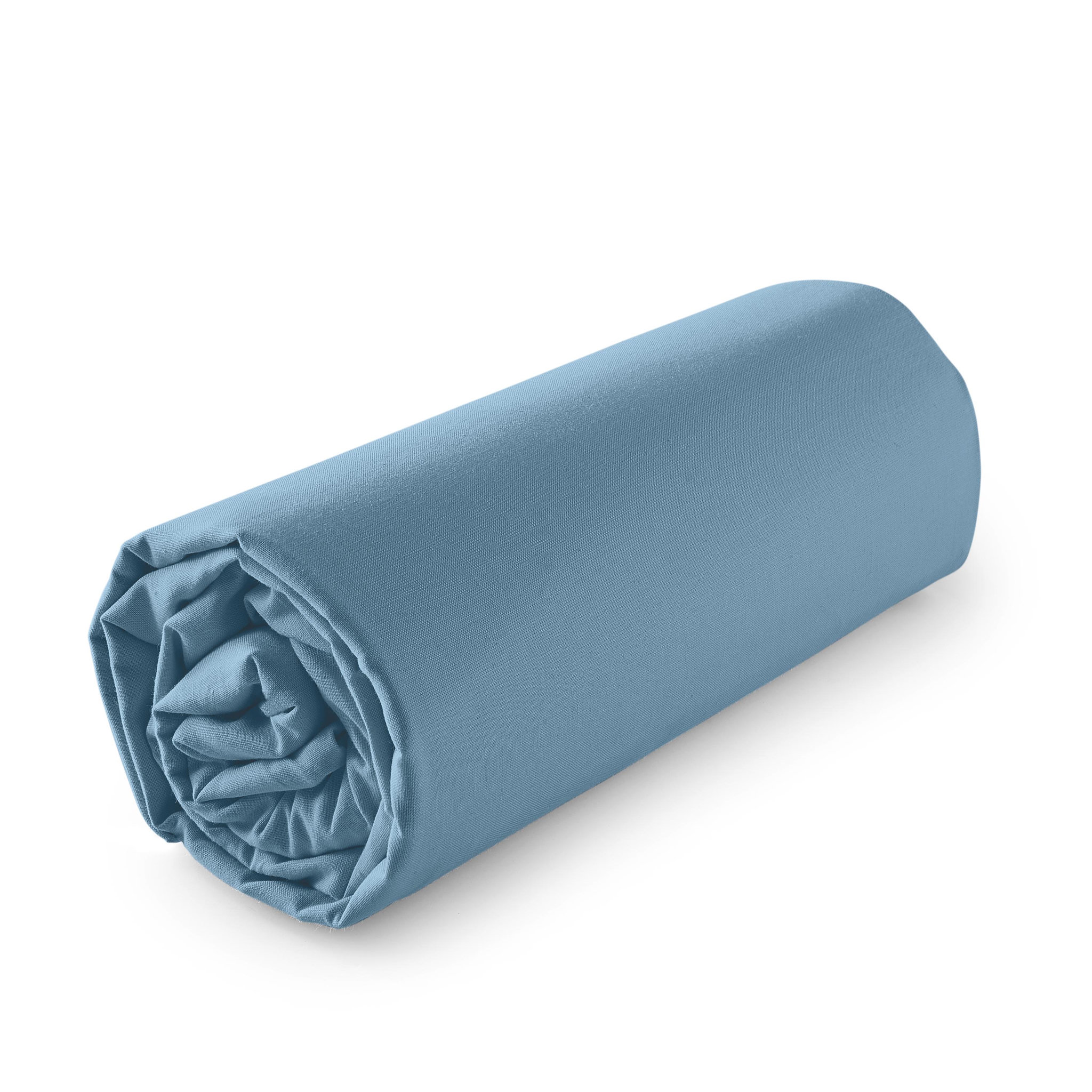 Voir la diapositive 1 : ACTUEL Drap housse uni en coton 57 fils - collection permanente