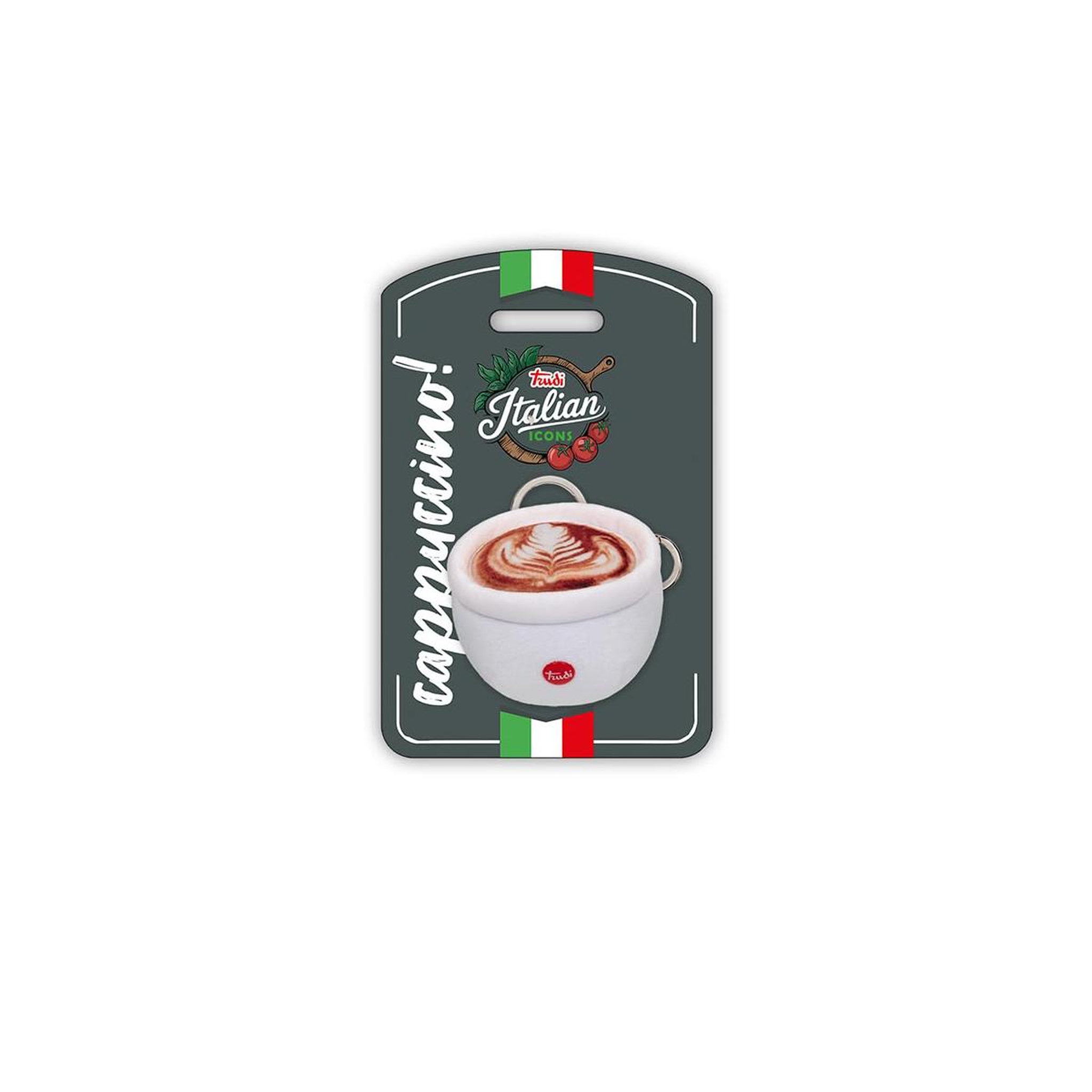 Trudi porte cles peluche Icons le cappuccino