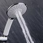 Voir la diapositive 6 : Paris Prix Pommeau de Douche 5 Fonctions  Hydro  22cm Chrome