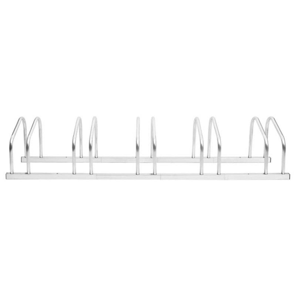 VIDAXL Porte vélos pour 5 vélos acier galvanisé