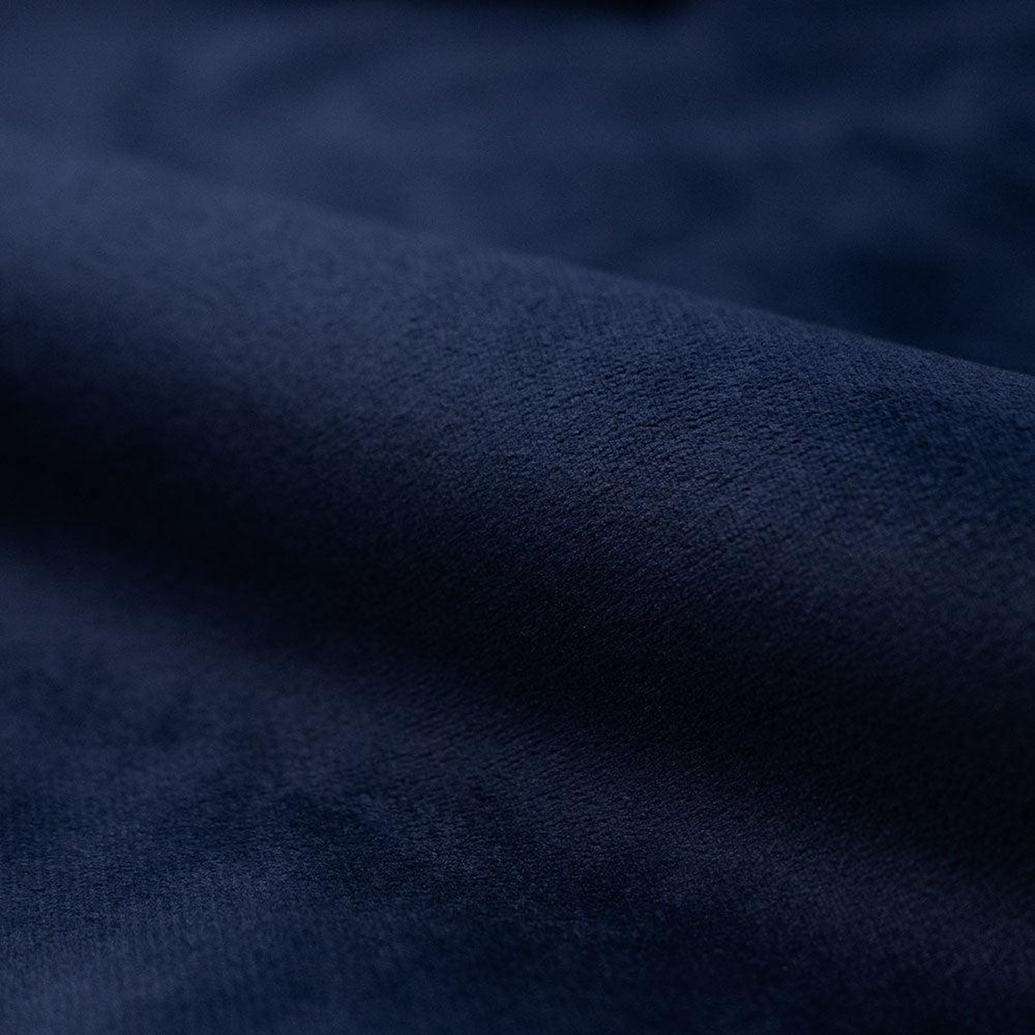 Voir la diapositive 3 : MAISON PAVANE Lot de 2 chaises pour îlot central 65 cm en velours bleu foncé-henrik