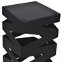 Voir la diapositive 3 : VIDAXL Porte parapluie carré Noir Acier 48,5 cm