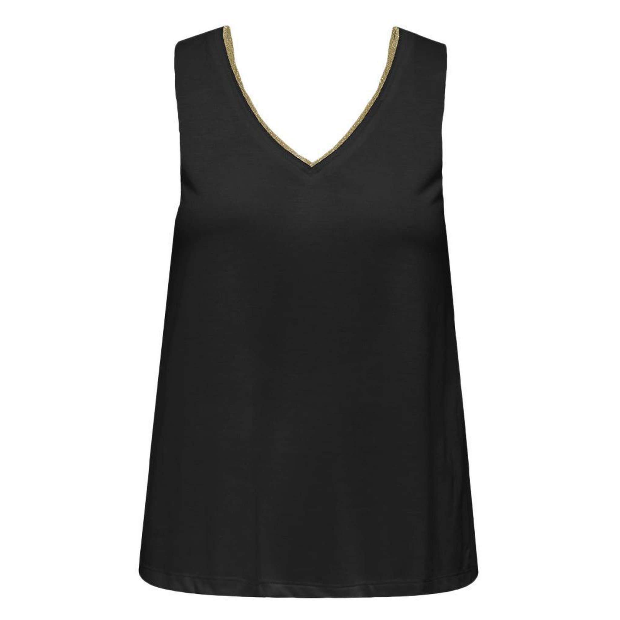 JACQUELINE DE YONG Débardeur Noir Femme JDY Lurex. Coloris disponibles : Noir