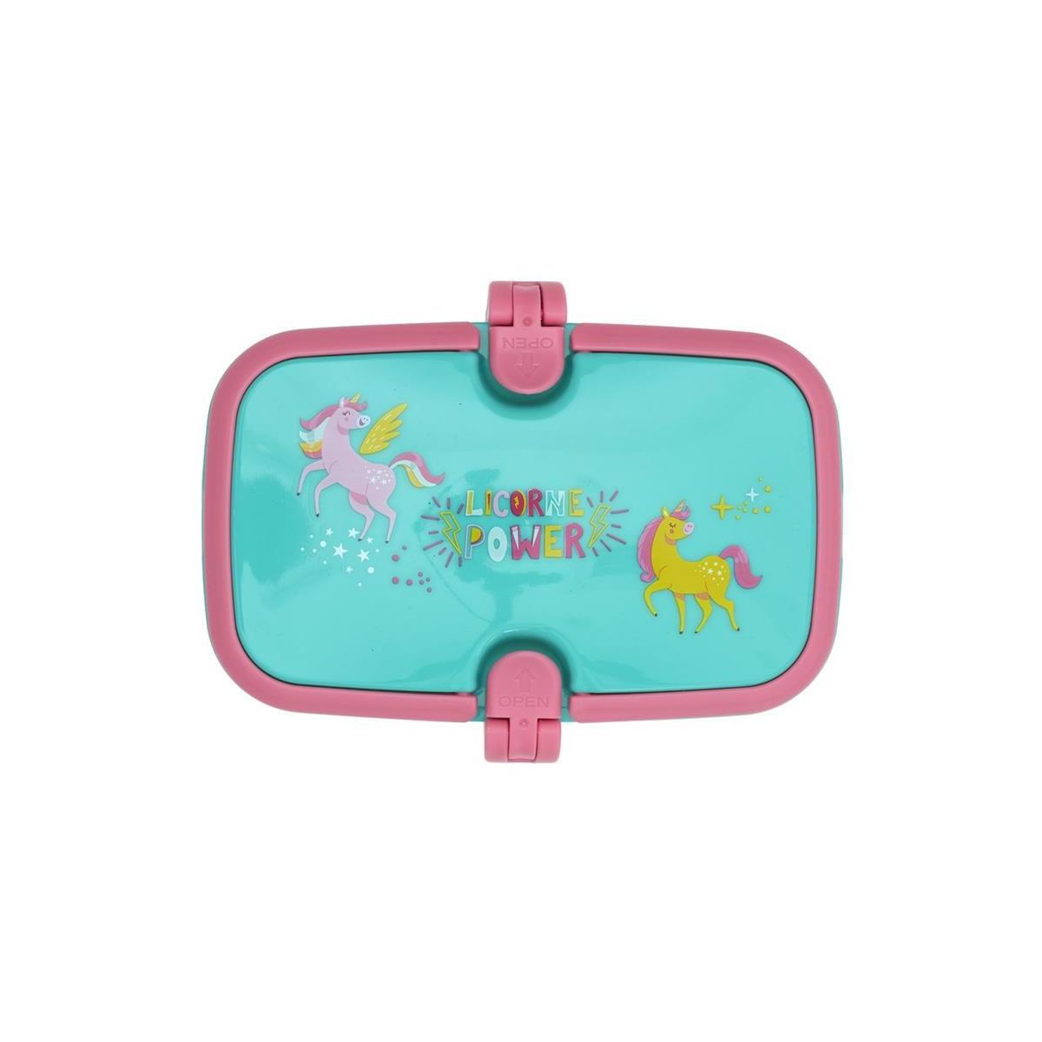 Voir la diapositive 3 : COOK CONCEPT Lunch Box pour Enfant  Licorne  16cm Bleu