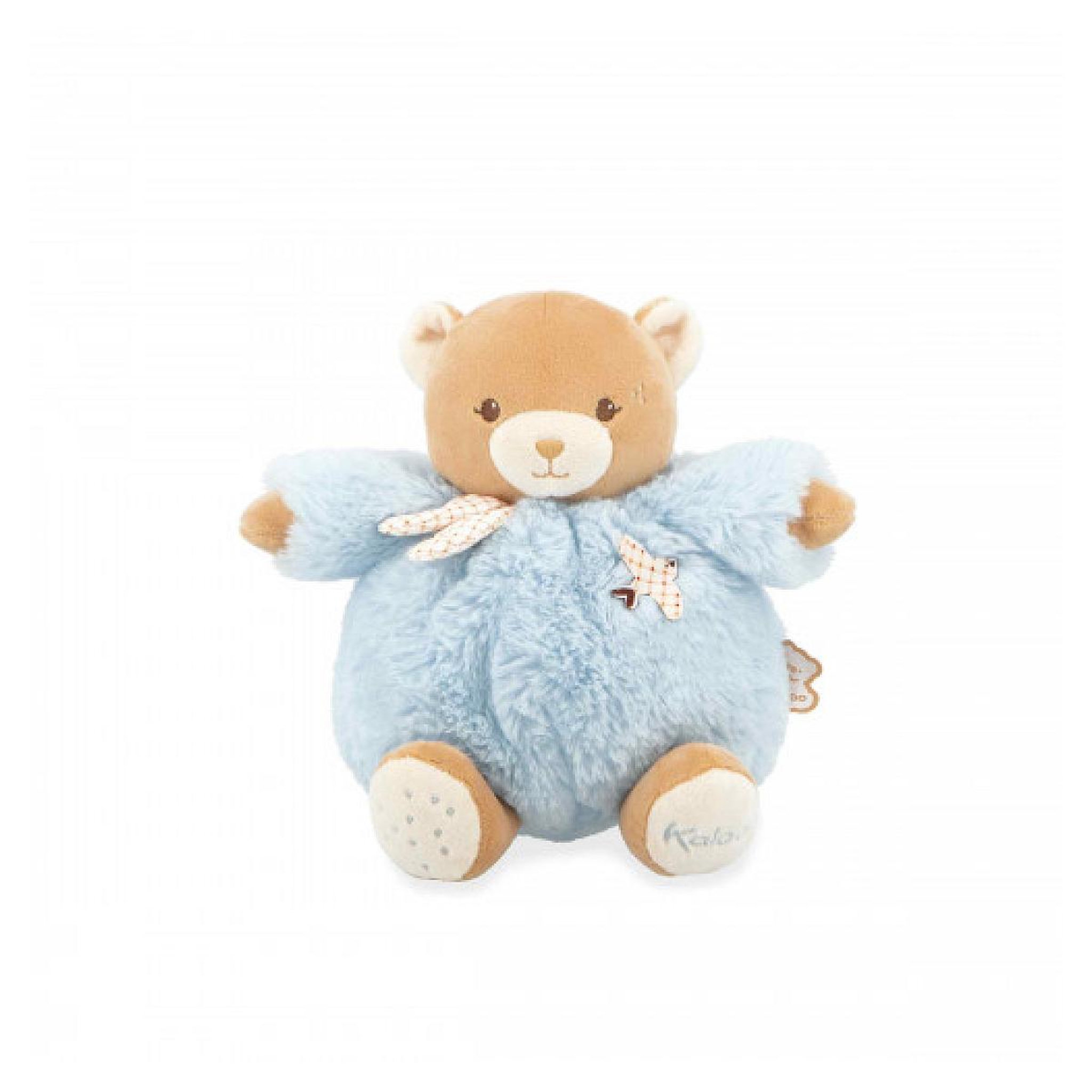 Voir la diapositive 2 : Kaloo Patapouf Ours Bleu - 17 cm