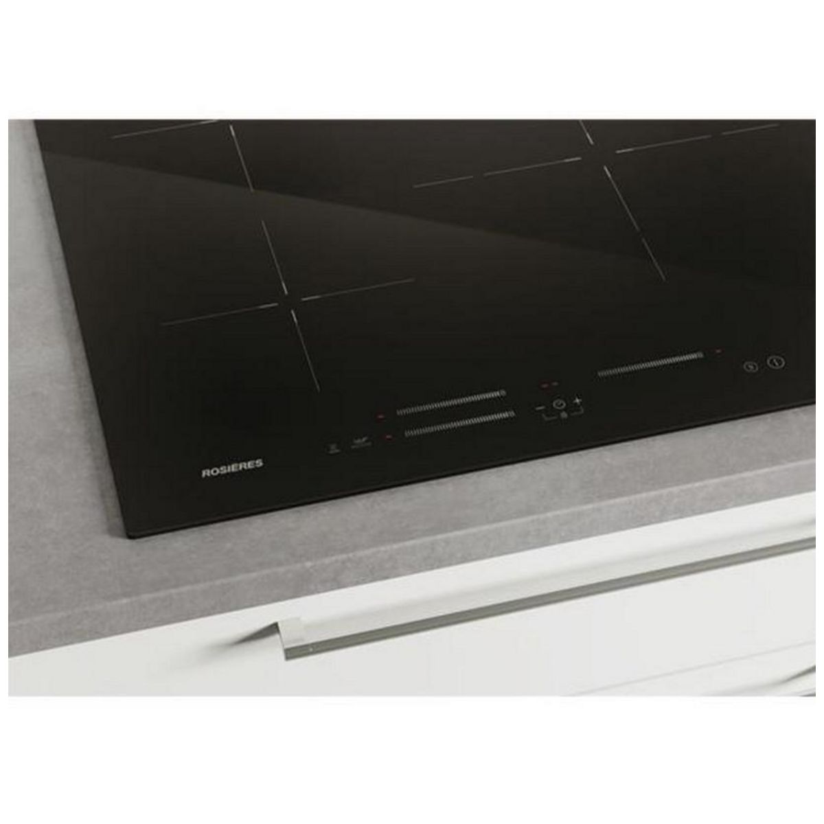 Rosieres Table de cuisson induction 60cm 3 feux 7100w - rcm633is/g3