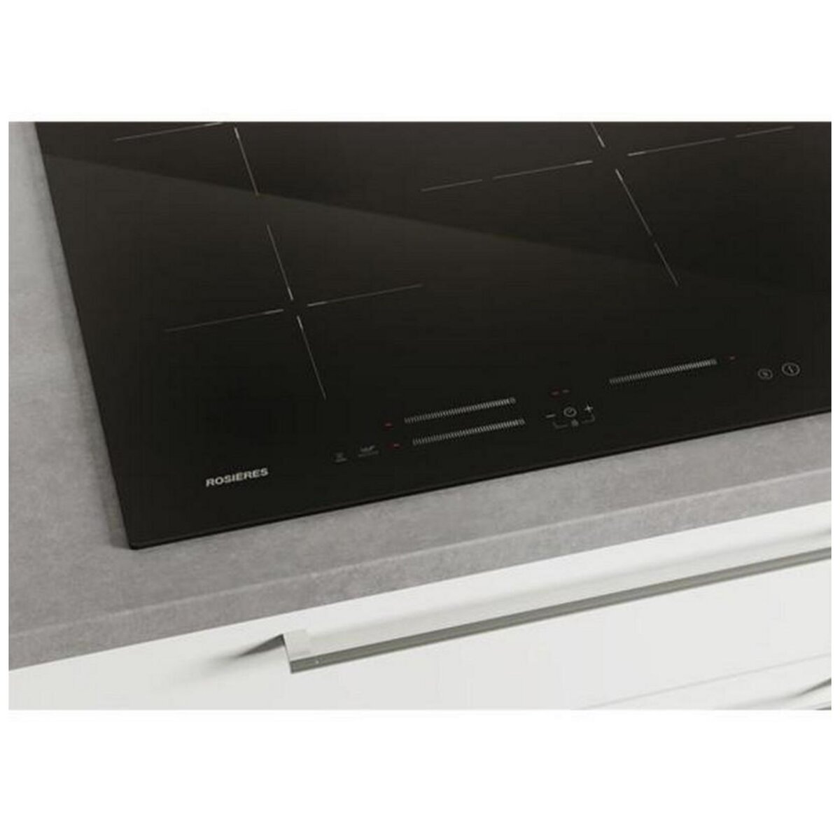Rosieres Table de cuisson induction 60cm 3 feux 7100w - rcm633is/g3
