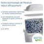 Voir la diapositive 4 : BRITA MAXTRA Carafe filtrante Marella blanche (2.4L) inclus 4 cartouches filtrantes