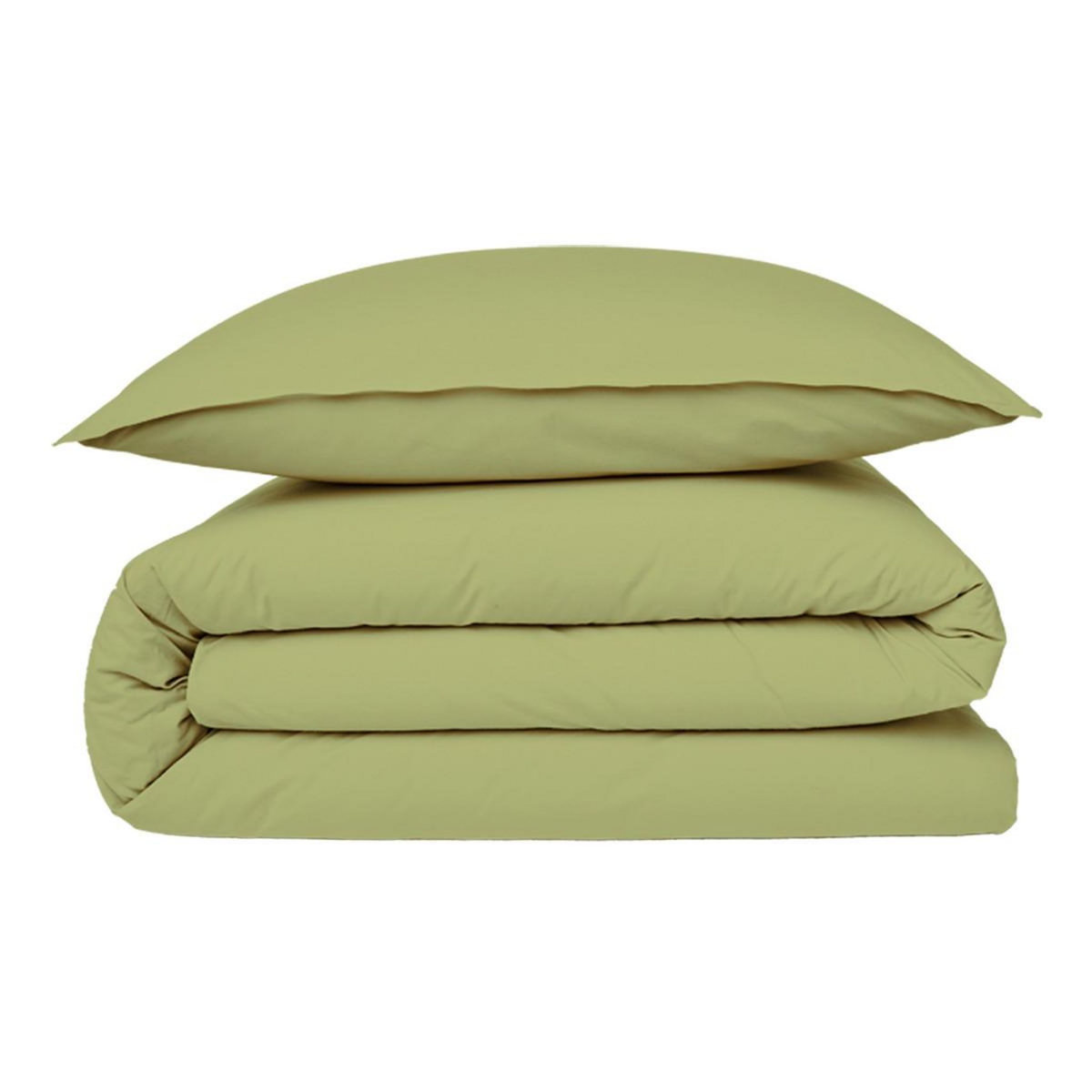 FUTURE HOME Housse de couette en coton 57 fils unie