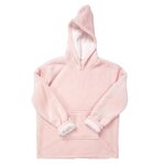 Paris Prix Plaid Sweat Enfant  Capuche  6-9ans Rose