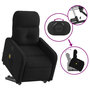 Voir la diapositive 5 : VIDAXL Fauteuil de massage inclinable Noir Tissu