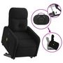 Voir la diapositive 5 : VIDAXL Fauteuil de massage inclinable Noir Tissu