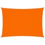 VIDAXL Voile de parasol tissu oxford rectangulaire 2x4 m orange