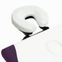 Voir la diapositive 5 : VIDAXL Table de massage pliable 2 zones Aluminium Blanc et violet