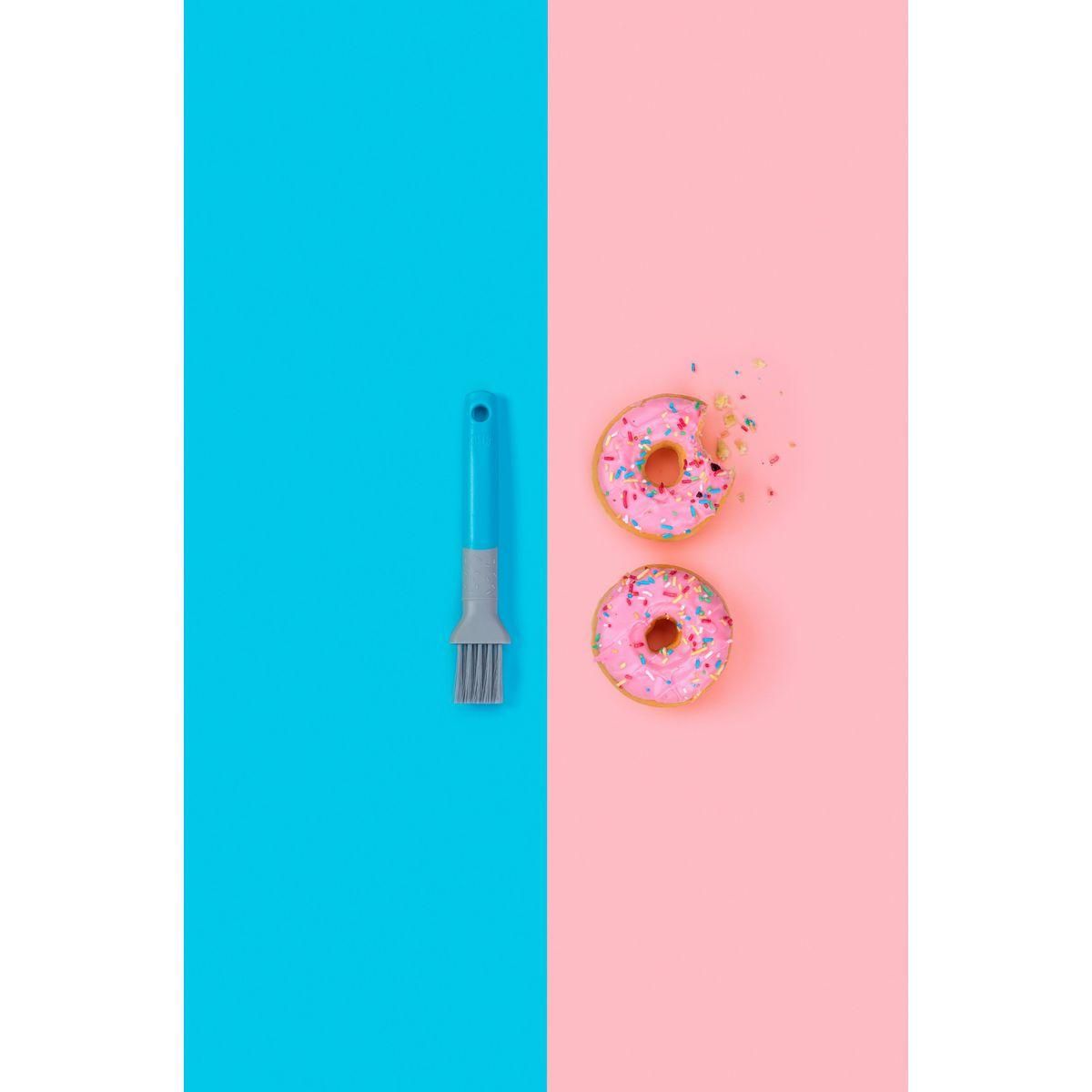 TASTY Pinceau à pâtisserie turquoise 24 cm en plastique Tasty Pâtisserie
