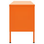 Voir la diapositive 4 : VIDAXL Meuble TV Orange 105x35x50 cm Acier