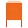 Voir la diapositive 4 : VIDAXL Meuble TV Orange 105x35x50 cm Acier