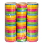 Boland Rouleaux de serpentins x3 - Arc-en-ciel