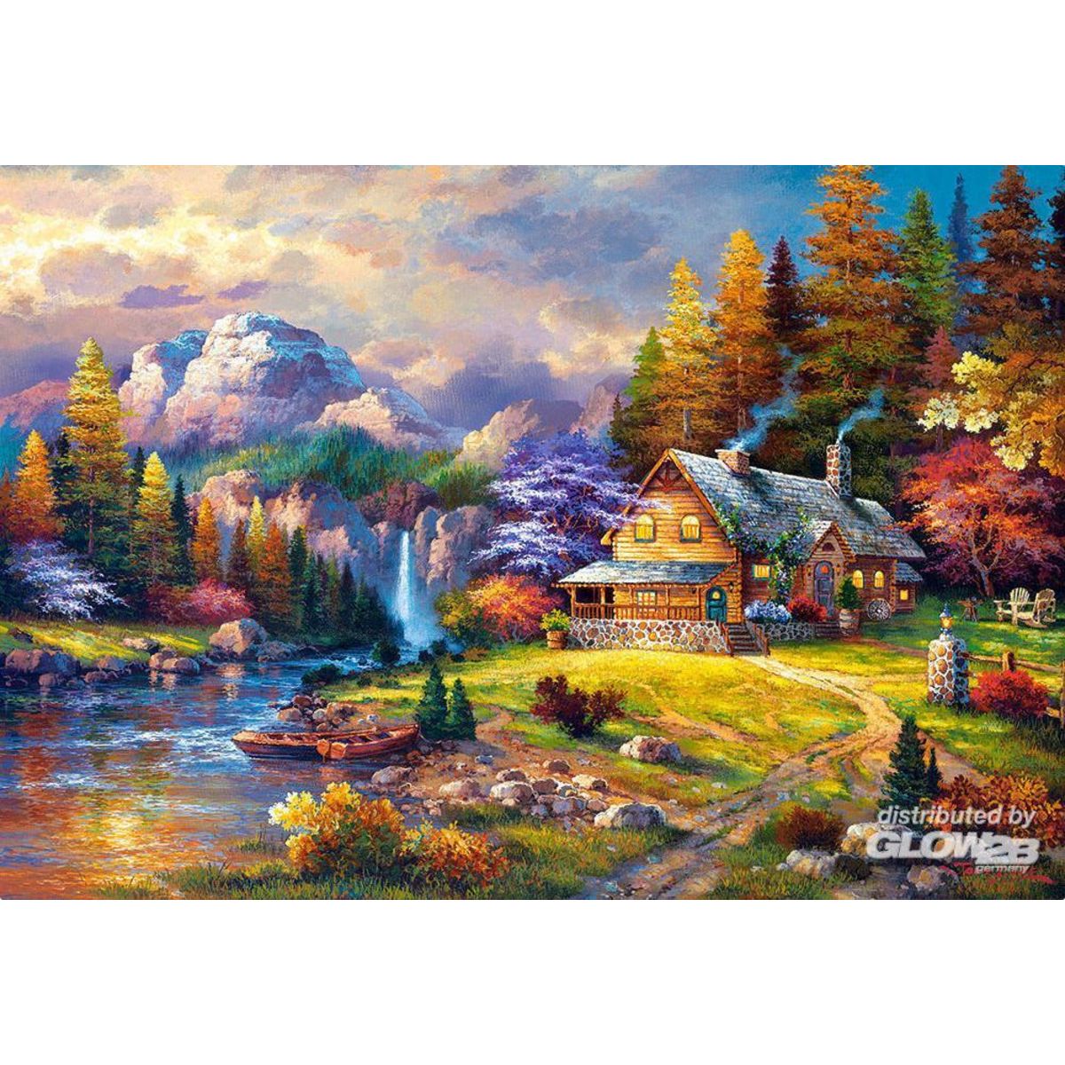 Castorland Puzzle 1500 pièces : Refuge dans les montagnes