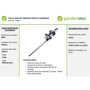 Voir la diapositive 3 : GARDENSTAR Taille haies sans fil sur batteries de 40 V