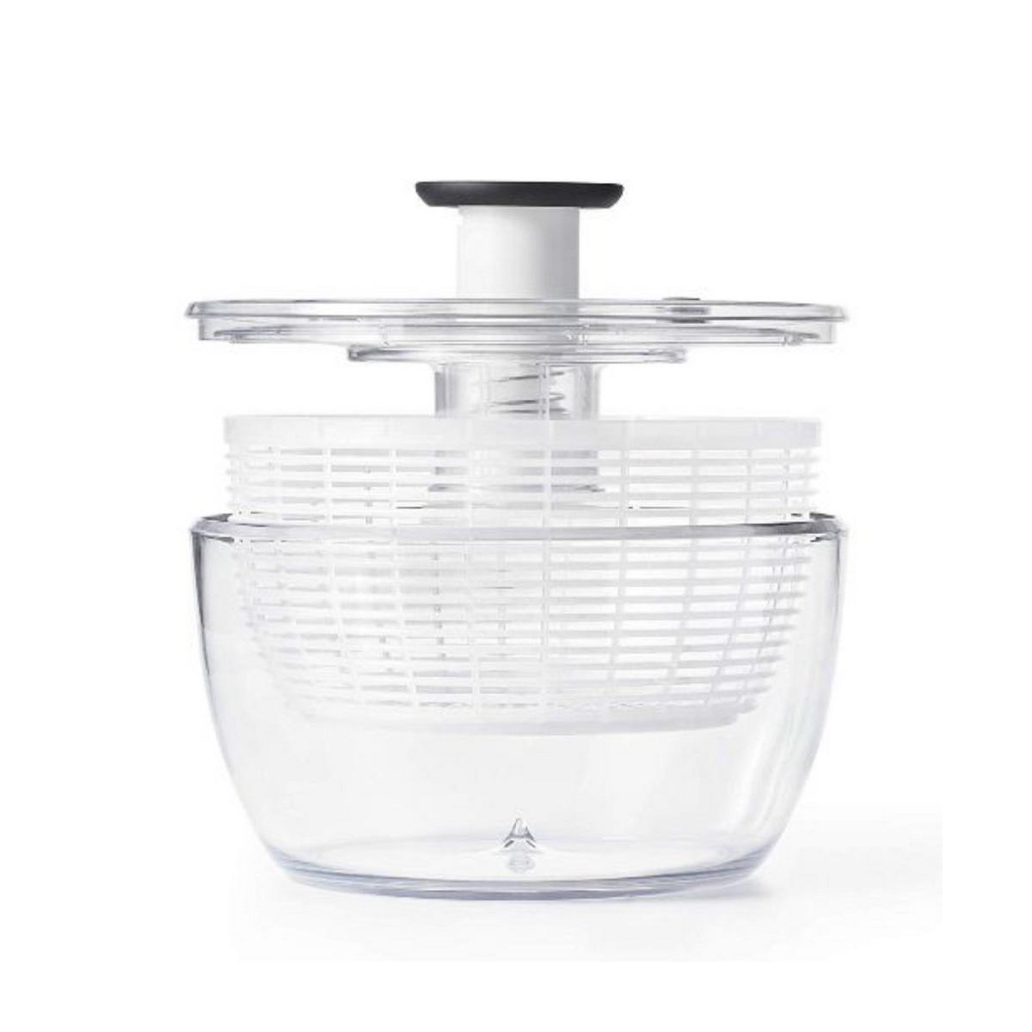 Voir la diapositive 5 : OXO Essoreuse à salade 21cm transparente - OX1351680