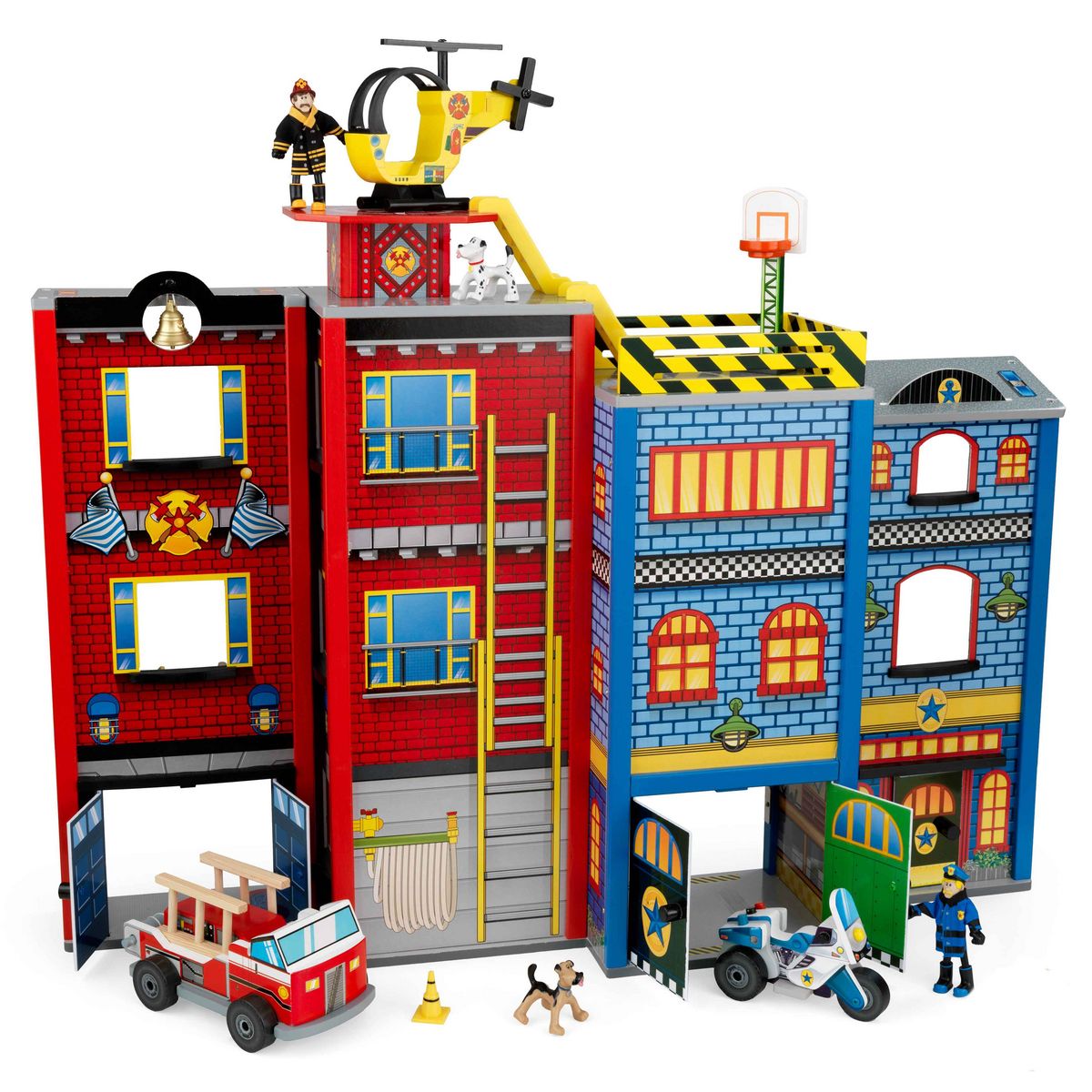 Kidkraft Ensemble de Jeu en Bois caserne