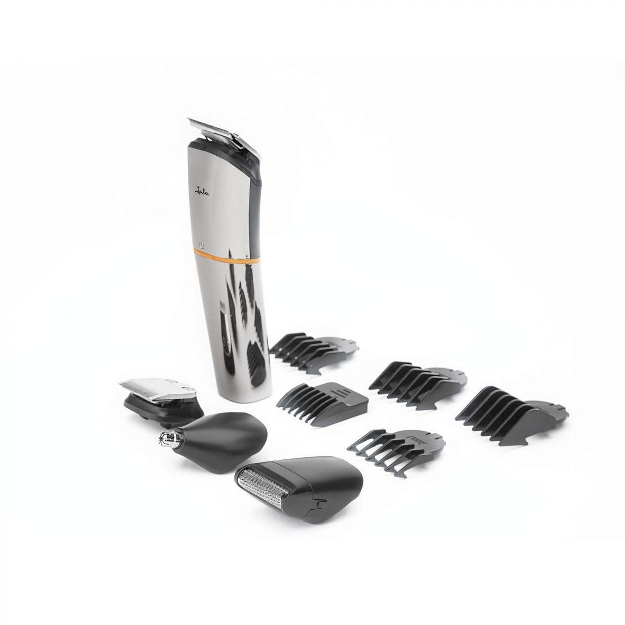 Voir la diapositive 2 : JATA Jata jbcp3305 tondeuse à cheveux noir, argent 5 lithium